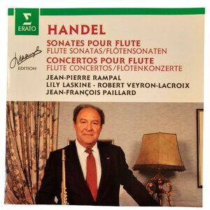 Handel Flute Sonatas & Concertos Classical Music CD 37684cd